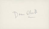 Dane Clark "Comedian"signature cut