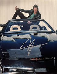 Knight Rider David Hasselhoff signed photo