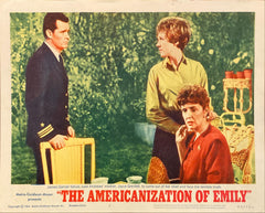 James Garner, Julie Andrews, and Joyce Grenfell "The Americanization of Emily" Lobby Card