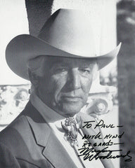 Cool Hand Lukes Morgan Woodward signed photo