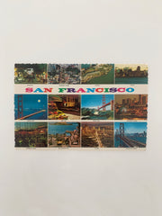 San Francisco vintage post card