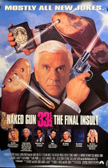 Naked Gun 33 1/3 The Final Insult 1994 original movie poster