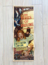 The Perils of Pauline original 1947 vintage movie poster