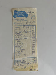 Desi Arnaz signed receipt