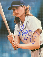 A League of Their Own Geena Davis signed movie photo