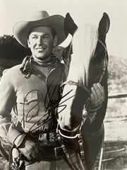 Rex Allen signed photo