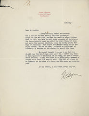George S. Kaufman signed letter