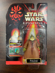 Star Wars unsigned Boss Nass action figure