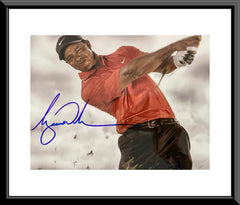 Tiger Woods signed photo