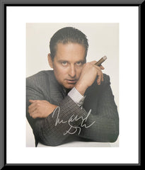 Wall Street Michael Douglas signed movie photo