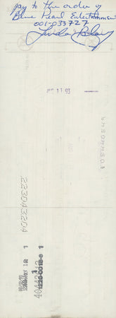 The Exorcist Linda Blair signed check