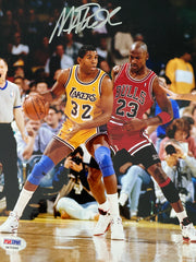 Magic Johnson signed photo PSA