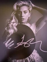Lady Gaga signed photo
