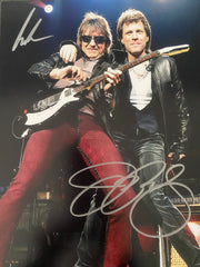 Bon Jovi band signed photo