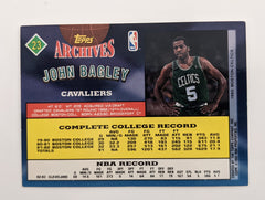 John Bagley signed Basketball Trading Card - Topps #23 1993
