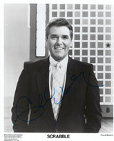 Scrabble Chuck Woolery signed photo