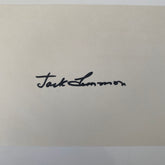 Some like It Hot Jack Lemmon signature