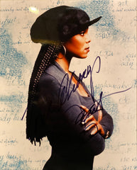 Janet Jackson signed photo