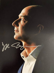 Amazon Founder Jeff Bezos signed photo