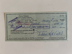 Deborah Kerr signed check