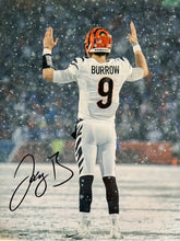 Cincinnati Bengal Quaretback Joe Burrow signed photo