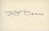 Brewery Owner Joseph Coors signature cut