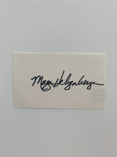 Species Marg Helgenberger original signature