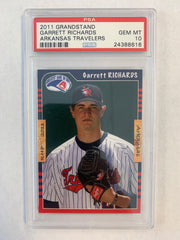 Garrett Richards 2011 Grandstand baseball card PSA 10