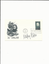Wolfgang Peterson signed Herman Melville 1984 first day cover