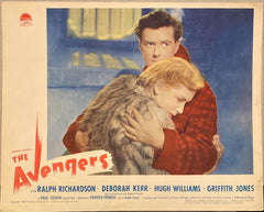 Ralph Richardson, Deborah Kerr, Hugh Williams, and Griffith Jones "The Avengers" Lobby Card