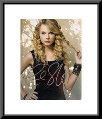 Taylor Swift signed photo