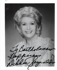 Singin In The rain Debbie Reynolds signed photo