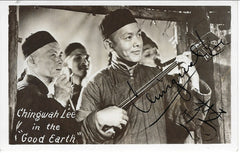 Chingwah Lee Good Earth signed photo
