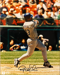Raul Mondesi signed "LA Dodger" photo