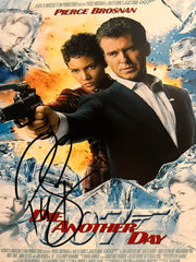 James Bond Pierce Brosnan signed photo