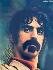 Frank Zappa signed photo