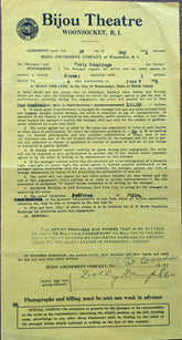 Dolly Dumplin Signed Contract