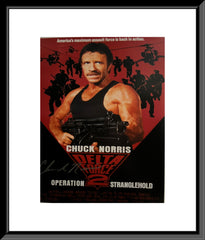Chuck Norris signed photo
