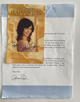 Catherine Bell signed photo cover with letter