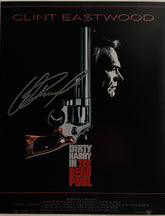 Dirty Harry Clint Eastwood signed photo