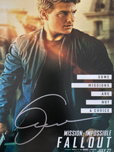 Mission: Impossible - Fallout Tom Cruise signed movie photo