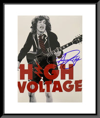 AC/DC Angus Young signed photo