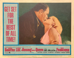 Frank Sinatra and Virna Lisi "Assault On A Queen" original Lobby Card