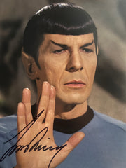 Star Trek Leonard Nimoy signed photo