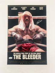 The Bleeder Chuck Wepner signed photo