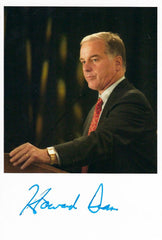 Howard Dean signed photo