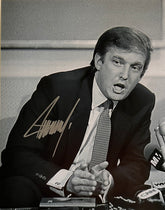 Donald Trump signed photo