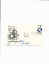 Comedian Jack Carter signed 1978 George M. Cohan 100th Anniversary First Day Cover
