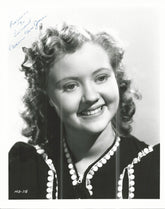 The little princess' Marcia Mae Jones Signed Photo
