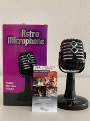 Tracey Morgan signed microphone JSA